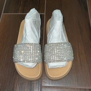 Steve Madden Bling slides